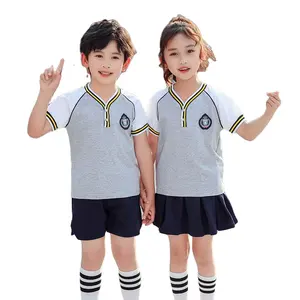 Boys school uniform 2022 factory price high quality custom new design school uniform