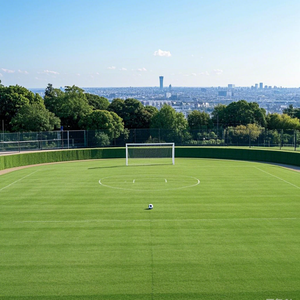 Uv kháng ngoài trời chất lượng cao không thấm nước chống cháy Màu Xanh Lá Cây TỔng HỢp cỏ nhân tạo - Product Image 5