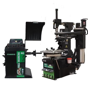 Llanta de neumático 10-24 pulgadas Máquina cambiadora de neumáticos Fabricación combinada Equilibrador de ruedas - Product Image 1
