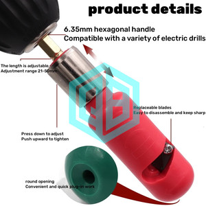 New thợ điện dây vũ nữ Thoát Y cho một cách nhanh chóng tước dây sử dụng với tay khoan điện xách tay hợp kim nhôm thợ điện công cụ - Product Image 5