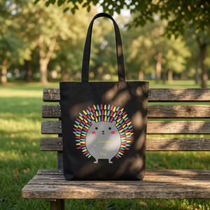 Bolsa de Mano de Lona de Algodón Negra Personalizada, Reciclable, con Impresión Personalizada, Proveedor Mayorista de India - Product Image 4