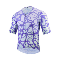 Ensemble de vêtements de cyclisme pour hommes, combinaison de vélo de route à manches courtes, combinaison de cyclisme avec rembourrage 3D, combinaison de triathlon aérodynamique