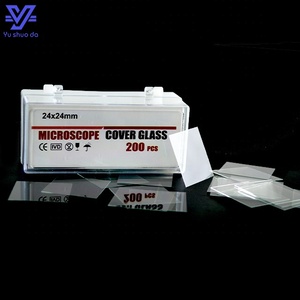 24*24 vetrine per microscopio in vetro con copertura per istologia medica di laboratorio - Product Image 3