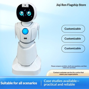 Suntech Commercial Intelligent Welcome <strong>Robot</strong> Q-<strong>Bot</strong> Exhibition Museum Guide Voice Broadcasting Facial Reception Guided - Product Image 5