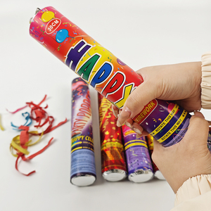 Lễ kỷ niệm tiệc sinh nhật tốt nghiệp năm mới Popper Nhiều màu Confetti bên Popper - Product Image 2