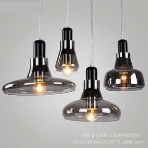 Modern Minimalist Glass Pendant <b>Light</b> Multi Head Led Chandelier For Restaurant Cafe Bar Dining Room Lighting - Product Image 3