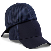 Gorra de béisbol con espalda cerrada de 6 paneles de malla transpirable de verano ajustable Uon de alta calidad para hombres