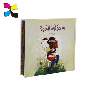 Libros de historia arábiga de tapa dura de alta calidad para niños