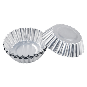 <span class=keywords><strong>Moule</strong></span> <span class=keywords><strong>à</strong></span> tarte aux œufs pour mini gâteau en aluminium de qualité alimentaire fait maison - Product Image 2