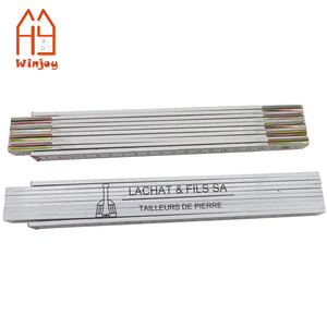 THƯỚC ĐO GỖ GẤP 6.6 Feet Thước Đo Gỗ Có Thể Gập Lại Thước Đo Bằng Đồng Trượt Thước Đo Inch Centimet - Product Image 2
