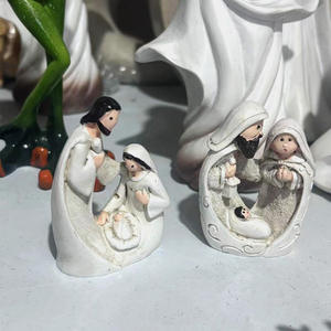 Adornos <span class=keywords><strong>de</strong></span> resina para el hogar sagrado <span class=keywords><strong>de</strong></span> Witt, <span class=keywords><strong>casa</strong></span> <span class=keywords><strong>de</strong></span> pesebre <span class=keywords><strong>de</strong></span> <span class=keywords><strong>Navidad</strong></span>, adornos religiosos, artículos católicos cristianos, regalos <span class=keywords><strong>de</strong></span> decoración del hogar - Product Image 3