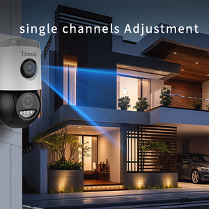 Caméra WiFi Tiandy avec fonction d'appel bidirectionnel, vision nocturne couleur 4MP, reconnaissance humaine et de véhicules, moniteur bébé, caméra Tiandy TD-H673N - Product Image 6