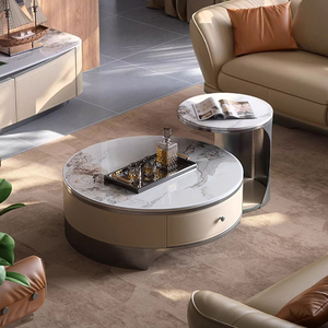 Tavolino di lusso con cassettone nidificazione Design moderno per soggiorno soluzione di deposito per ordine all'ingrosso - Product Image 4