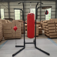 Support de boxe universel, sac de vitesse à 4 stations pour sacs lourds et support de sac à Double extrémité