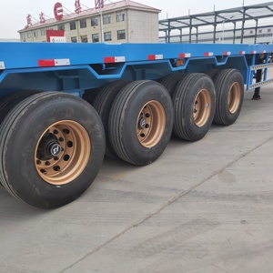 Semi-remorque plateau porte-conteneurs 3 ou 4 essieux de 20 ou 40 pieds d'occasion à <span class=keywords><strong>vendre</strong></span> - Product Image 6