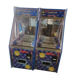 Oyun merkezi itme sikke oyun makinesi için arcade oyun sikke itici çeyrek