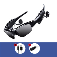 Lunettes de soleil intelligentes sans fil MK24012402 avec MP3, verres décolorants, microphone, écouteurs, musique, sport, BT 5.0, polarisées