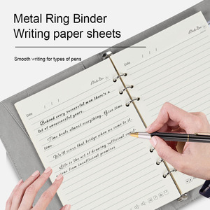 Chất lượng hàng đầu văn phòng máy tính xách tay da Vòng chất kết dính chương trình nghị sự máy tính xách tay với khóa vân tay ổ đĩa USB Key và sạc không dây - Product Image 2