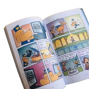 2025 Penjualan Langsung Pabrik Pulida Set 18 Buku Komik Sampul Keras Berwarna Dog Man Buku Cerita Bergambar untuk Anak-Anak - Product Image 5