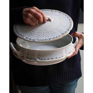 Zuppiera Ovale Modello Fajetta di Royal Limoges 32x12h cm Nuova dal Negozio - Product Image 4