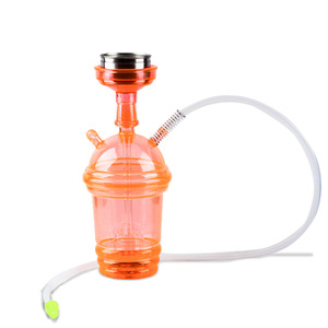 Narghilè Portatile in Acrilico con Luce LED per Auto, Tazza Shisha in Plastica per Fumare, Prezzo all'Ingrosso Conveniente - Product Image 2