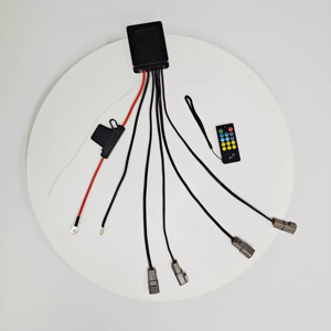 Kit Lampu Roda LED Putih Super Terang 4pc 20 Baris Merek Kingshowstar, Laris untuk Truk, Offroad, SUV, ATV - Product Image 6
