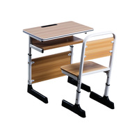 Ensemble de chaise et bureau d'étude ergonomique pour étudiants, design nordique, écologique, de haute qualité, durable, vente en gros directe d'usine chinoise