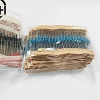 Kit de composants électroniques de 1900 pièces comprenant un assortiment + condensateurs + résistances + LED + transistors + connecteurs + amplificateurs opérationnels