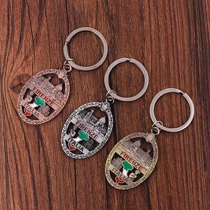 Italie <span class=keywords><strong>Voyage</strong></span> Qualité Souvenir Porte-clés Clé En Métal Personnalisée avec Logo Conception <span class=keywords><strong>Florence</strong></span> Porte-clés pour Destination Touristique Cadeaux - Product Image 1