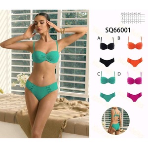 Costume da bagno intero taglie forti con controllo pancia, monokini sexy e coprente per la spiaggia 66889 - Product Image 1