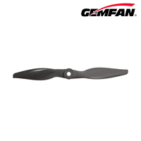 Hélice électrique Gemfan 8x8R CW à rotation inversée PFGN8X8-EAR en fibre de verre et nylon pour avion de course RC à voilure fixe