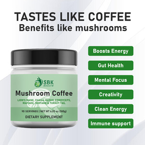Factory Outlet Mushroom Coffee Powder Support Custom Reishi Mushroom <b>Supplement</b> Mushroom Hunger Make <b>Your</b> Favorite Coffee - Product Image 3