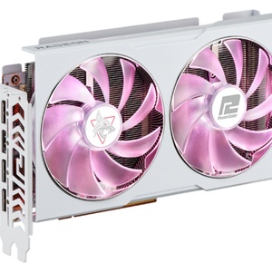 Tarjeta Gráfica para Juegos PowerColor Hell Hound Sakura 6650 Nueva, 8GB GDDR6 con Ventilador, Rx 6650 Xt Rx 6650xt Rx6650 Xt PCI E - Product Image 1