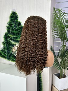 Cheveux bouclés birmans, cheveux humains à double trame super fine - Product Image 2