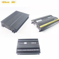 Amplificateurs de voiture OEM directs de haute qualité classe D 4 canaux puissance 4ohm RMS 100W amplificateur audio de voiture avec caractéristiques mono