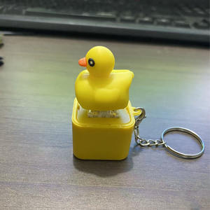 Aflion Best-seller Grenouille en forme de lézard Petit porte-clés 3D <span class=keywords><strong>Keycap</strong></span> Switch Gif Creative <span class=keywords><strong>Keycap</strong></span> avec lumière et son - Product Image 3