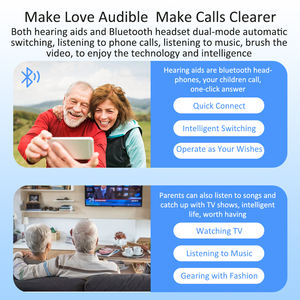 ระบบนำเสียงผ่านกระดูกแบบดิจิตอล16ช่องสำหรับเครื่องช่วยฟังแบบเปิดหูใส่สบายลดเสียงรบกวนได้ชัดเจนสำหรับผู้สูงอายุ - Product Image 6