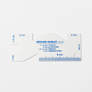 Jauge de mesure de haute précision, 100 pièces, règle de <span class=keywords><strong>couture</strong></span> en métal, pour courtepointe, bricolage - Product Image 6