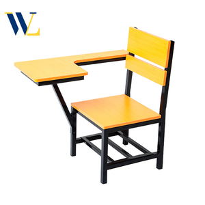Hiện Đại Bền Có Thể Gập Lại Lớp Học Ghế Đặt Chiều Cao Có Thể Điều Chỉnh Trường Bàn Với Gỗ Kim Loại Bảng Cho Sinh Viên - Product Image 1