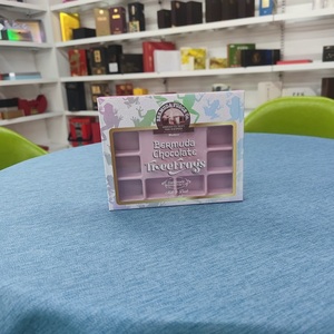 Caja de Regalo de Chocolate Personalizada con Impresión, Caja de Chocolate Musical de Lujo con Frente Transparente, en Cartón Gris - Product Image 6