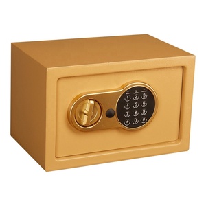 AJF OEM Kỹ Thuật Số Điện Tử An Toàn <span class=keywords><strong>Box</strong></span> Với Key An Toàn Cao Hộp Bí Mật Cho HomesafeLocker Tiền An Toàn Khóa - Product Image 3
