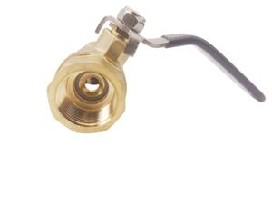 Bon prix poignée de traction en laiton eau manuelle 2 pièces filetage femelle vanne à boisseau sphérique droite 209DN vanne à boisseau sphérique - Product Image 4