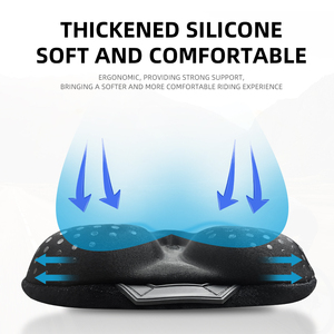 <span class=keywords><strong>Selle</strong></span> <span class=keywords><strong>de</strong></span> vélo en silicone Gels, <span class=keywords><strong>housse</strong></span> <span class=keywords><strong>de</strong></span> siège élastique réglable pour vélo <span class=keywords><strong>de</strong></span> route <span class=keywords><strong>VTT</strong></span> avec coussin en éponge épaissie - Product Image 4