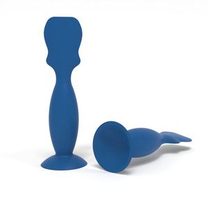 Soft Flexible Moulded Silicone Diaper Rash Cream Applicator Baby Diaper Cream Spatula Butt <b>Paste</b> <b>Brush</b> Suction Cup Model Y0731A - Product Image 3