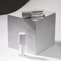 4ml personnalisé grande tête de brosse Abs brillant à lèvres Tube liquide Blush gommage à lèvres conteneur d'emballage cosmétique vide en plastique Tube