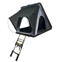 Carpa de Techo para Jeep Wrangler, Carpa Rígida de Aluminio Impermeable de Apertura Rápida para 2-3 Personas, Carpa de Techo de Apertura Automática para las Cuatro Estaciones