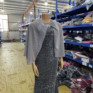 فستان ماكسي مزين بالترتر للحفلات الراقية وحفلات العشاء، شحن سريع - Product Image 2