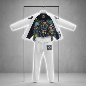 <span class=keywords><strong>Kimono</strong></span> d'arts martiaux chinois BJJ avec logo personnalisé, 100% coton, durable, de haute qualité pour l'entraînement MMA et de grappling - Product Image 1