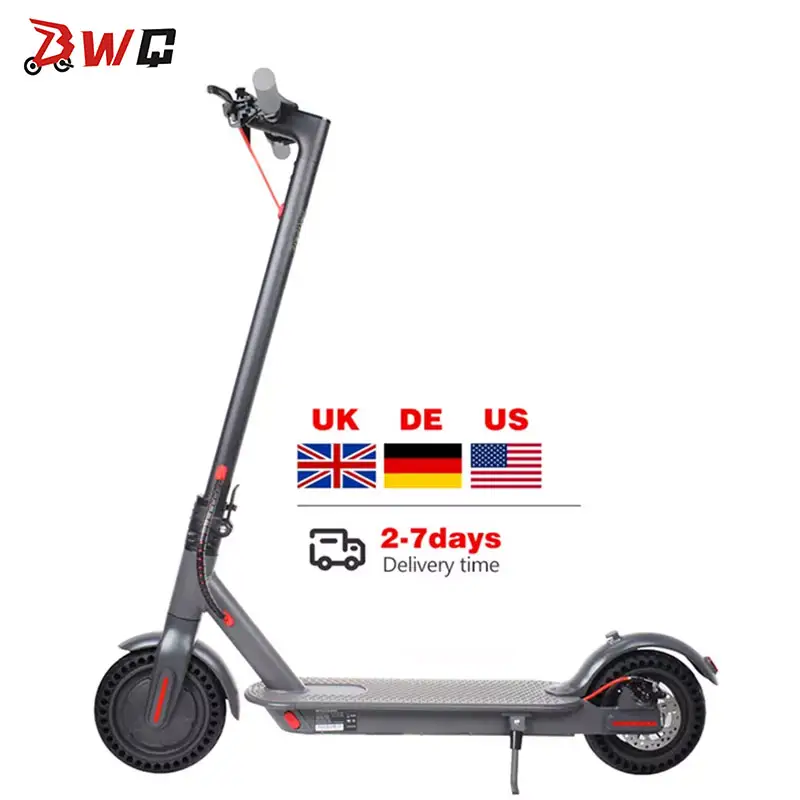 Usa Drop Shipping 350w Escooter 2 Wheel Foldable Scooter M365 Mi D8pro E-scooter Electric Scooters