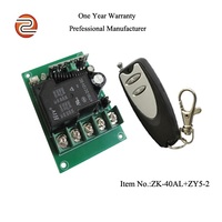 Module émetteur-récepteur RF 433 MHz, télécommande à code fixe, relais et interrupteurs récepteurs pour diverses applications